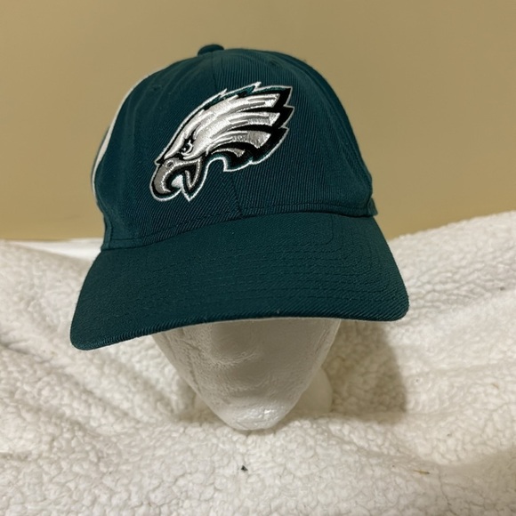 Philadelphia Eagles NFL Hat Cap Reebok Green Adjustable embroidered NFC East - Picture 2 of 8